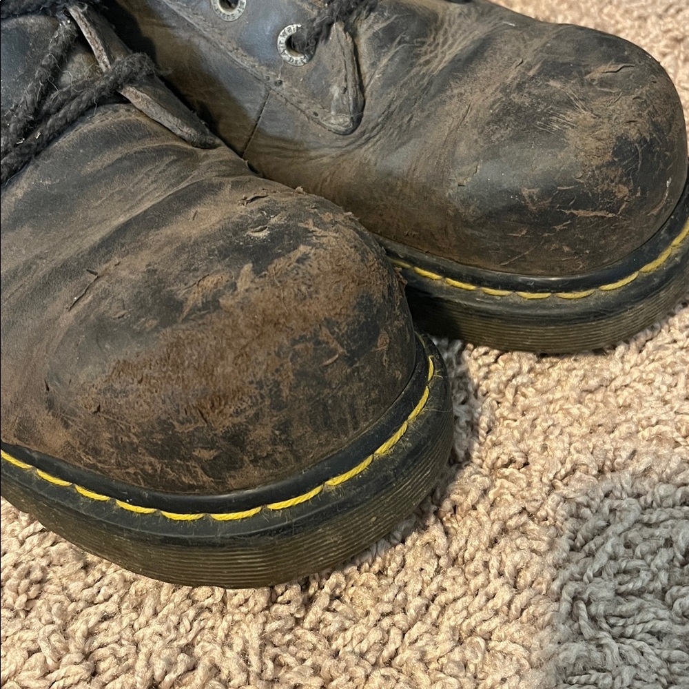 Dr. Martens Industrial Steel Toe Work Boots - Picture 3 of 9